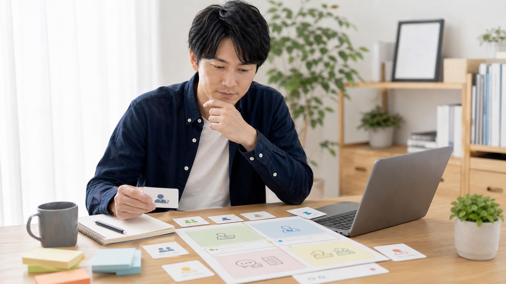 ASDとADHDの傾向がある大人が働きやすい職場条件を整理するイメージ