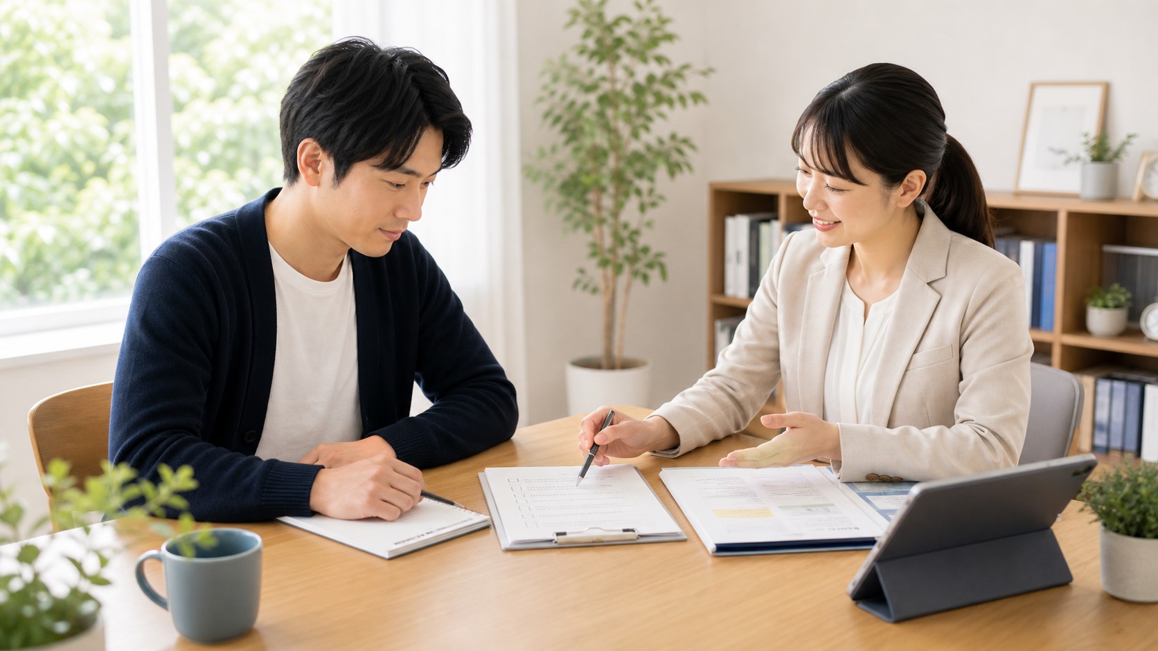 障害者手帳をラベルではなく必要な支援につなげる前向きな相談イメージ
